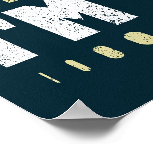 Bruh Ik ben 19 Negentiende Verjaardag Meisjes Jong Poster (Hoek)