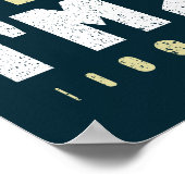 Bruh Ik ben 25 jaar oud Grappig 25ste Verjaardag V Poster (Hoek)