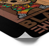 Bruh Ik Ben Black History Month Kinderen Jongens A Poster (Hoek)