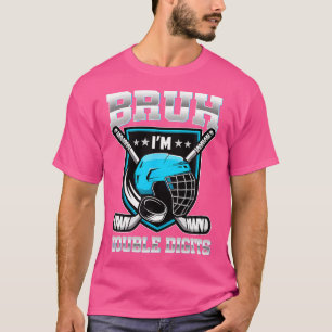 Bruh Ik ben Dubbele Cijfers IJshockey 10e Verjaard T-shirt