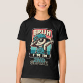 Bruh ik ben in: 2e klas Tri-Blend shirt (Voorkant)