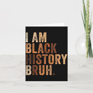 Bruh ik ben zwart geschiedenis maand melanine afri kaart
