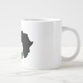 Bruh, ik ben zwarte geschiedenis grote koffiekop (Rechts)