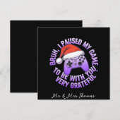 Bruh, ik pauzeerde mijn spel om bij jou te zijn kaart (Voorkant / Achterkant)