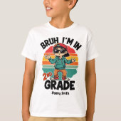 bruh ik zit in 2e klas 2 t-shirt (Voorkant)