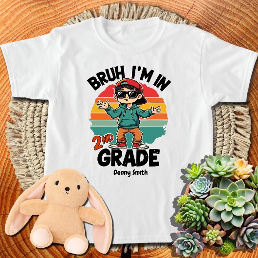 bruh ik zit in 2e klas 2 t-shirt