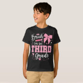 Bruh ik zit in de 3e klas Kids Shirt (Voorkant volledig)