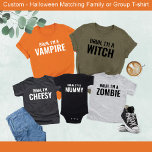 Bruh i'm Cheesy Funny Halloween Matching Group T-shirt<br><div class="desc">Breng de lach naar uw Halloween feest met onze "Bruh I'm Cheesy" Grappige Halloween Matching Group T-Shirt! Dit luchtige ontwerp is perfect voor groepen die een humoristische touch aan hun kostuums willen toevoegen. Met gedurfde tekst en een cheesy twist, is het ideaal voor leuke bijeenkomsten, feesten of casual Halloween-evenementen. Match...</div>