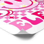 Bruh I'm Eleven 11 11th Birthday Girls Groovy 11 Y Poster (Hoek)