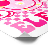 Bruh I'm Eleven 11 11th Birthday Girls Groovy 11 Y Poster (Hoek)