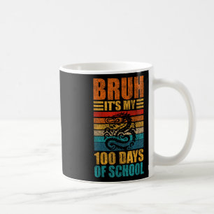 Bruh is mijn 100 dagen schooldraak 100ste dag van koffiemok