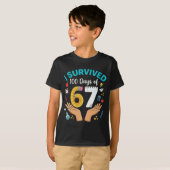 Bruh It’s My 67+33 Days of School – Funny 100th  T-shirt (Voorkant volledig)