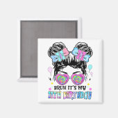 Bruh It's My 11th Birthday 11 Years Old For Girl T Magneet (Voorkant / Achterkant)
