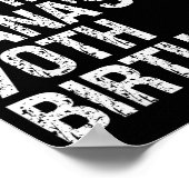 Bruh It's My Nana's 70th Birthday Queen Crown Happ Poster (Hoek)