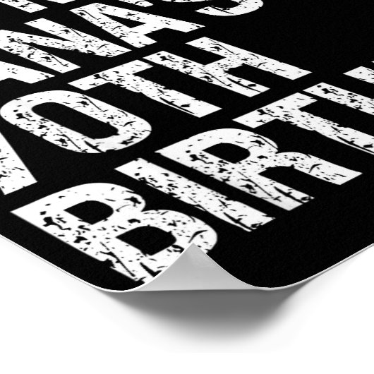 Bruh It's My Nana's 70th Birthday Queen Crown Happ Poster (Hoek)