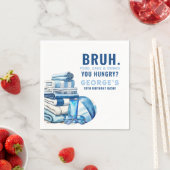 BRUH.. Je hongerige blauwe zwembad party jongen ve Servet (Insitu)