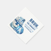 BRUH.. Je hongerige blauwe zwembad party jongen ve Servet (Hoek)