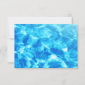 Bruh je in Verjaardagspool Party Enclosure Kaart (Achterkant)