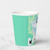 Bruh je in Zomer Zwembad Party Tiener Jongen Verja Papieren Bekers (Rechts)