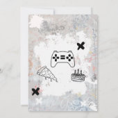 Bruh Jij In Videospel Tiener Jongen Verjaardag Kaart (Achterkant)