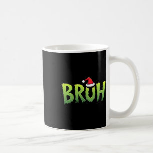 Bruh Kerst Kinder Tiener Jongens Grappige Kerst Hu Koffiemok