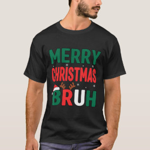 Bruh Kerst Shirt Kinder Xmas Mannen Teen Boys Funn
