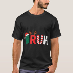 Bruh Kerst Shirt Kinder Xmas Tiener Jongens Grappi