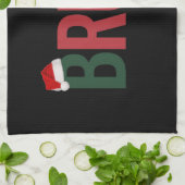 Bruh kerstcadeaus voor hem haar moeder papa broos  theedoek (Gevouwen)