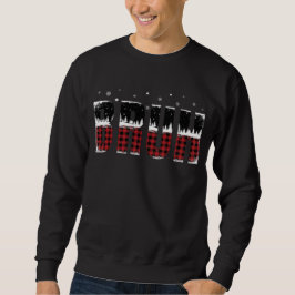 Bruh Kerstmis Bos Bomen Grappige Meme Fan Trui