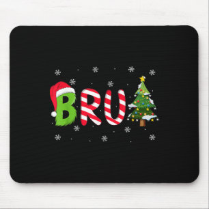 Bruh Kerstmis Uitspraak Bro Grapig Mannen Jongens Muismat