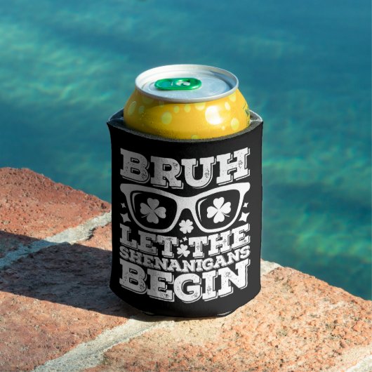 Bruh laat de Shenanigans beginnen St Patrick's Day Blikjeskoeler (Insitu Zwembad)