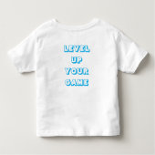 "BRUH" "LEVEL UP YOUR GAME" T-SHIRT (Achterkant)