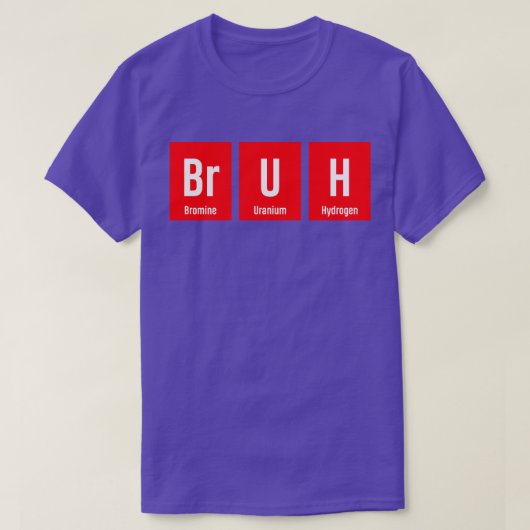Bruh Meme Funny Gezegde Brother Greeting Tiener Bo T-shirt (Design voorkant)