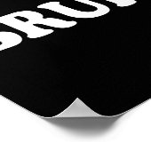 Bruh Meme Grappig Bro Groeten Video Gamer Pasen Bu Poster (Hoek)