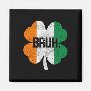 Bruh Meme Grappig Gezegde Bro Groet Boys St Patric Magneet