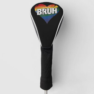 Bruh Meme Grappig Gezegde Bro Groet Gay LGBT Pride Golfheadcover