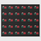 Bruh Meme Grappig Gezegde Bro Groet Kerstmis Cadeaupapier (Vlak)