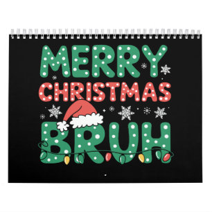 Bruh Meme Grappig Gezegde Bro Groet Kerstmis Kalender