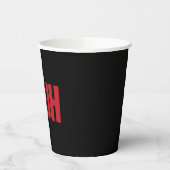 Bruh Meme Grappig Gezegde Bro Groet Kerstmis Papieren Bekers (Links)