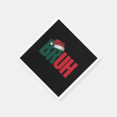 Bruh Meme Grappig Gezegde Bro Groet Kerstmis Servet (Hoek)