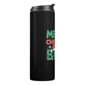 Bruh Meme Grappig Gezegde Bro Groet Kerstmis Thermosbeker (Gedraaid links)