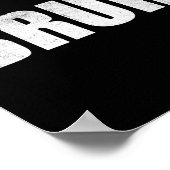 Bruh Meme Grappig Gezegde Bro Groet Tiener Jongens Poster (Hoek)