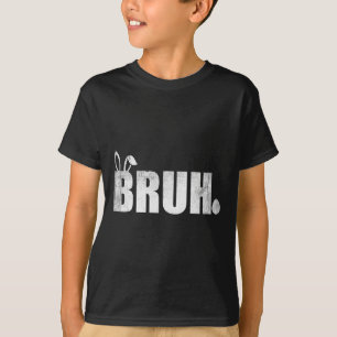 Bruh Meme Grappig Gezegde Bro Groet Tiener Jongens T-shirt