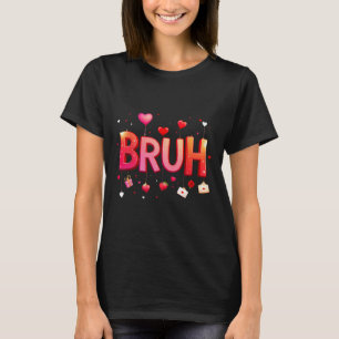 Bruh Meme Grappig Gezegde Bro Groeten Tiener Jonge T-shirt