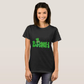 Bruh Meme Grappige St. Patrick's Dag Shamrock Iers T-shirt (Voorkant volledig)