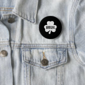 Bruh Meme Grappige Uitspraak Bro Groet Tiener Jong Ronde Button 5,7 Cm (In situ)