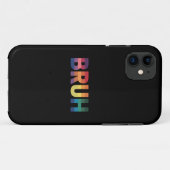 Bruh Meme Grappige Zin Bro Groet Gay LGBT Trots Case-Mate iPhone Case (Achterkant (horizontaal))