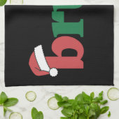 Bruh Meme Grappige Zin Bro Groet Kerstmis Theedoek (Gevouwen)