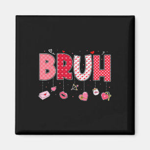 Bruh Meme Grappige Zin Bro Groet Tieners Jongens W Magneet