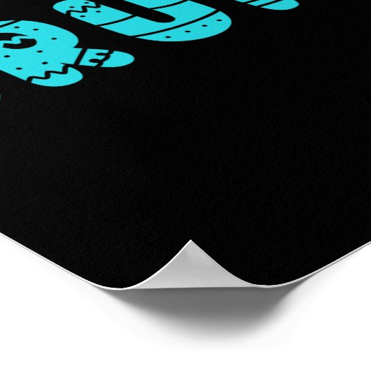 Bruh Meme Paasdag Funny Bunny Eggs Tiener Boys K Poster (Hoek)